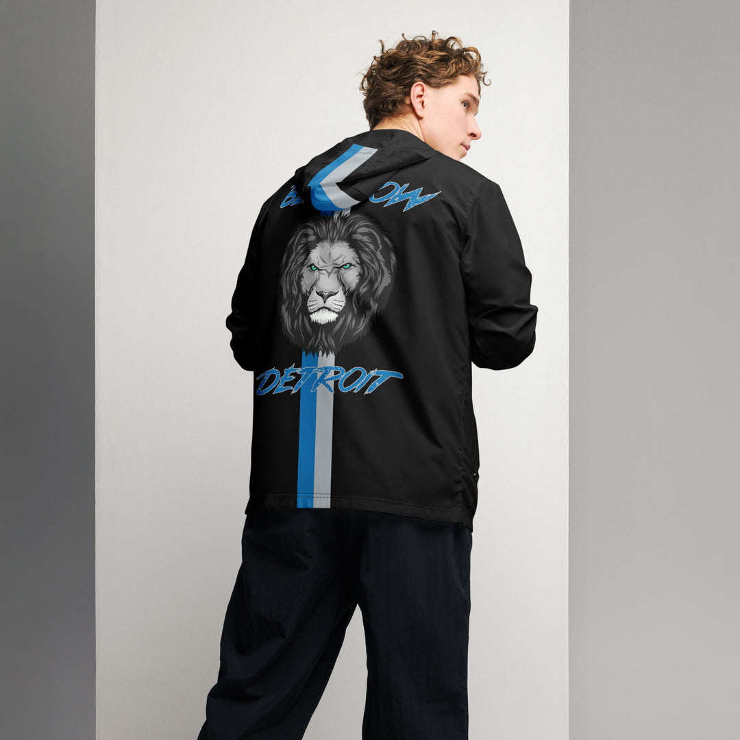 BeastNOW Detroit Windbreaker in Black - product view 2